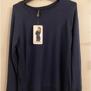 Active Life Sz M  Navy LS Tee NWT😊😊